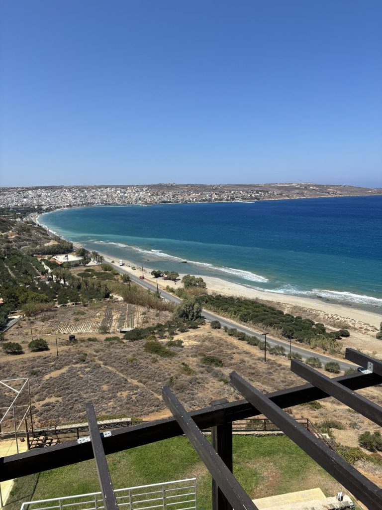 photo i took while staying at a beautiful property in crete